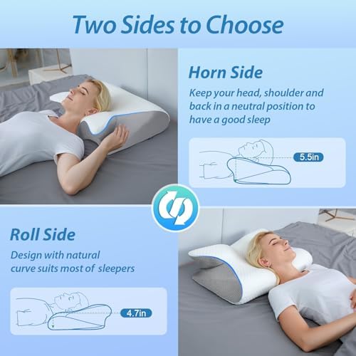 Ergonomic Contour Pillow - Memory Foam