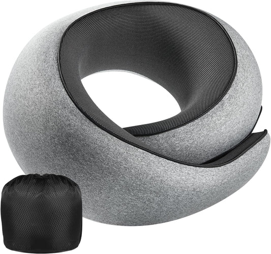 Travel Neck Pillow - Memory Foam