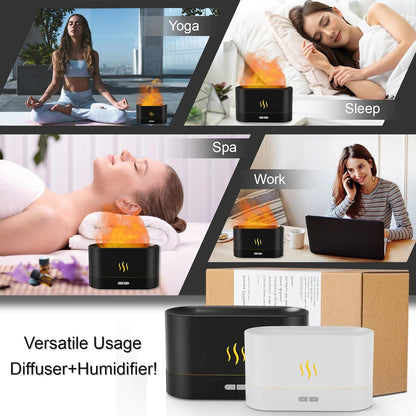 Flame Aroma Diffuser Air Humidifier