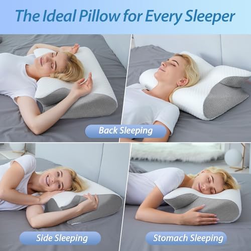Ergonomic Contour Pillow - Memory Foam