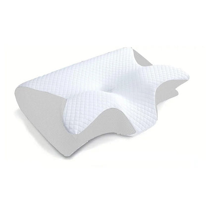 Butterfly Ergonomic Contour Pillow – Neck Pain Relief for Side & Back Sleepers